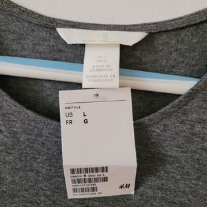 Size L - H&M grey dress
